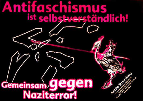 Antifaschismus ist selbstverständlich! Gemeinsam gegen Naziterror!