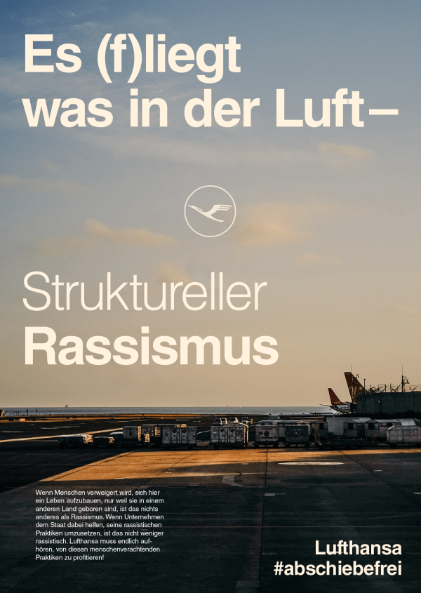 Das Poster zeigt ein lebhaftes abstraktes Design mit wirbelnden blauen und grünen Mustern. Der Text lautet: "Kommen Sie zum Art Fest 2023, 12. bis 14. Juni, Downtown Gallery".