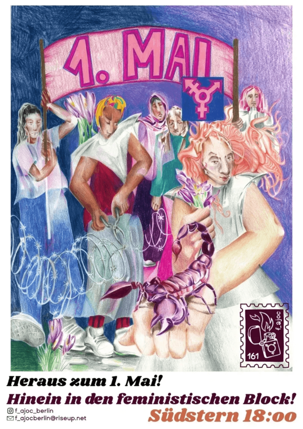 Heraus zum 1. Mai! Hinein in den feministischen Block!
