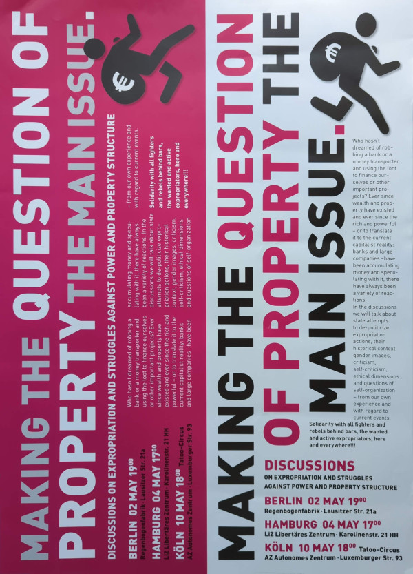 Making the question of property the main issue.