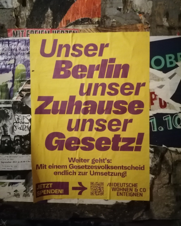 Unser Berlin! Unser Zuhause! Unser Gesetz!