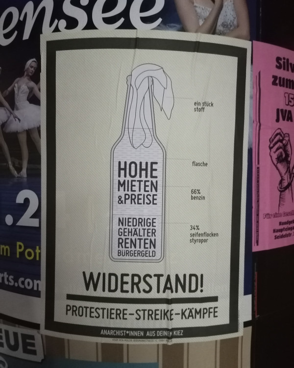 Widerstand! Protestiere - Streike - Kämpfe