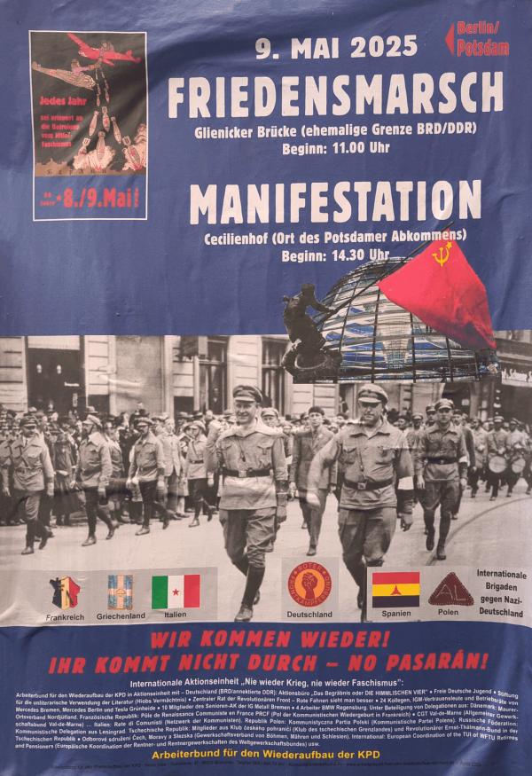 Wir kommen wieder! Ihr kommt nicht durch – No Pasáran!